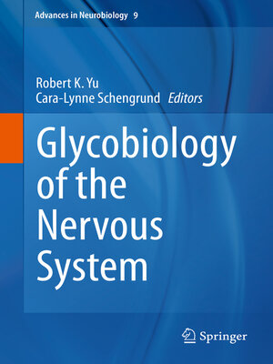cover image of Glycobiology of the Nervous System
